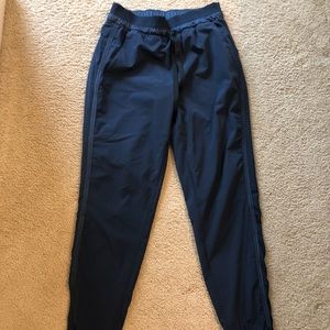 lululemon navy tie pants